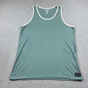 Billabong Tank Top Mens XL Green Essential Surfing Sleeveless Beach Summer